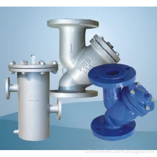 Cast Steel/Cast Iron Flanged End Y-Strainers